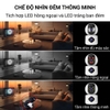 Camera IP wifi trong nhà VSTARCAM C992DR phân giải HD 2MP 2 màn hình - báo động, đàm thoại, có màu