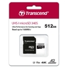 Thẻ nhớ MicroSDXC Transcend Ultra Performance 256GB / 512GB A2 V30 U3 4K R160MB/s / W125MB/s (Xám)