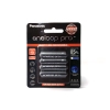 Vỉ 4 pin sạc AAA Eneloop Pro 950mAh BK-4HCCE/4BT box Anh new - made in Japan (Đen)