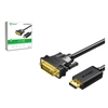 Cáp chuyển đổi tín hiệu M-PARD MH301 từ DisplayPort sang DVI 24+1 dài 1.8m - độ phân giải 1920x1080@60Hz