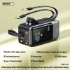 Pin dự phòng sạc laptop 20000mAh Remax RPP-59 sạc siêu nhanh 65W, tích hợp cáp in out, LCD báo dòng sạc, lõi pin Lion, PD 65W và QC 60W (đen)