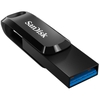 USB OTG 512GB Sandisk SDDDC3 Drive Go TypeC 3.1 tốc độ 400MB/s - vỏ nhựa chống nhiễm điện (Đen)