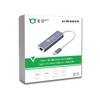Bộ chuyển đổi đa năng M-Pard MH051 TypeC sang LAN + 3 cổng USB 3.0 - RJ45 tốc độ Gigabit 10/100/1000Mbps
