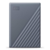 Ổ cứng di động gắn ngoài HDD 4TB / 5TB Western My Passport Works with USB-C - kèm cáp Typec và đầu chuyển USB (Xám đen)