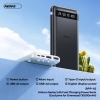 Pin dự phòng siêu mỏng 10000mAh Remax RPP-10 3 cổng out 2 cổng in, có tích hợp typeC in / out (màu ngẫu nhiên)