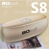 Loa bluetooth siêu hay Bolead S8 bass căng đét - chức năng USB/ TF /FM /thoại rãnh tay (màu ngẫu nhiên)