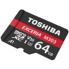 Thẻ nhớ MicroSDXC Toshiba Exceria M303 64GB UHS-I U3 4K V30 A1 - đọc 98MB/s ghi 65MB/s (Đen)