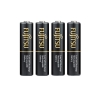 Vỉ 4 pin sạc AAA Fujitsu 900mAh made in JAPAN - nội địa Nhật Bản (đen)