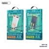 Pin dự phòng cho iphone 15 Remax RPP-53 10000mah siêu mỏng tích hợp 2 cáp sạc nhanh QC 22.5W PD 20W - cổng typec in out (2 màu)