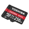 Thẻ nhớ MicroSDXC Toshiba Exceria M303 256GB UHS-I U3 4K V30 A1 - đọc 98MB/s ghi 65MB/s (Đen)
