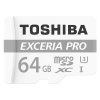 Thẻ nhớ MicroSDXC Toshiba Exceria Pro M401 64GB UHS-I U3 4K đọc 95MB/s ghi 80MB/s (Bạc) - Nhất Tín Computer