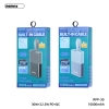 Pin dự phòng siêu nhanh 30W sạc iphone 15 Remax RPP-30 10000mAh tích hợp cáp - hỗ trợ 2 cổng typeC 1 cổng LN in/out (2 màu)