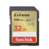 Thẻ nhớ Máy Ảnh SDXC SanDisk Extreme 32GB V30 UHS-I U3 4K 100MB/s (Vàng)