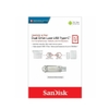 USB OTG Sandisk SDDDC4 Drive Luxe 64GB TypeC 3.2 tốc độ 400MB/s - Vỏ kim loại nguyên khối (Bạc)