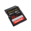 Thẻ nhớ máy ảnh SDHC SanDisk Extreme Pro U3 V30 32GB 100MB/s SDSDXXO-032G-GN4IN (đen)