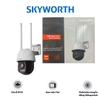 Camera IP ngoài trời Skyworth LC2315 phân giải 5MP 2880 x 1620 - đàm thoại 2 chiều thông minh AI