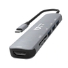 Bộ hub đa năng 5 in 1 M-PARD MD089 từ TypeC sang HDMI + SD + microSD + 3 USB - xuất hình ảnh phân giải 4K