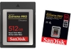 Thẻ nhớ CFexpress Type B SanDisk Extreme Pro 512GB tốc độ đọc 1700mb/s ghi 1400mb/s SDCFE-512G-GN4NN (đen)