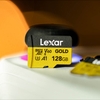 Thẻ nhớ MicroSDXC Lexar GOLD 128GB / 256GB A1 V60 U3 4K UHS-II tốc độ đọc 280MB/s ghi 180MB/s (gold)
