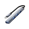 Hub chuyển đổi M-Pard MD076 TypeC sang 1 cổng USB 3.0 + 3 cổng USB 2.0 - vỏ hợp kim nhôm