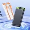 Pin dự phòng cho iphone 15 Remax RPP-53 10000mah siêu mỏng tích hợp 2 cáp sạc nhanh QC 22.5W PD 20W - cổng typec in out (2 màu)