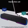 Loa bluetooth soundbar Kisonli LED-913 led RGB - tích hợp 2 BASS cực mạnh (nhiều màu)