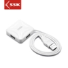 HUB chia cổng USB 2.0 SSK SHU027 từ 1 ra 4 cổng (nhiều màu)