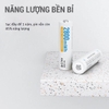 Vỉ 2 pin sạc AA Beston 2800mWh - kèm hộp nhựa đựng pin (Trắng)
