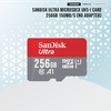 Thẻ nhớ MicroSDXC SanDisk Ultra A1 256GB Class 10 U1 đọc 150MB/s ghi 35MB/s (Đỏ)