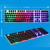 Bàn phím giả cơ gaming NTC G21 nút tròn - led đa màu (NHIỀU MÀU)
