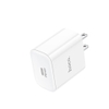 Bộ sạc 2 cổng Hoco C76 Pro USB QC 3.0 và PD 30W kèm cáp C to C / C to IP (Trắng) Nhất Tín Computer