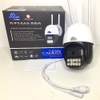 Camera IP Wifi Ngoài trời Vitacam DZ3000 Pro / DZ8000 2 MẮT 3MPX 4 LED trợ sáng 4 LED hồng ngoại đàm thoại 2 chiều hỗ trợ xoay 355 độ (Trắng)