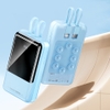 Pin dự phòng sạc nhanh Remax 20000mAh RPP-581 đế hít cao su và sạc iphone 15 - có 2 cáp QC 22.5W và PD 20W (3 màu)
