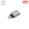 Đầu chuyển OTG từ typeC 3.1 sang USB Unitek Y-A025CGY hỗ trợ Windows/Mac OS/Android (xám)