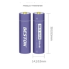 Combo 4 Pin Sạc AA 1.5V Li-ion Beston 2AN-75 2800mWh / 1850mAh (Tím)