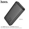 Pin dự phòng sạc nhanh Hoco J87A 20000mAh hỗ trợ QC 3.0 18W và PD 20W - tích hợp 2 Input typeC và microUSB (2 màu tuỳ chọn)
