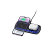 Đế sạc nhanh không dây 2in1 Remax RP-W75 max 30W - sạc cùng lúc 2 thiết bị