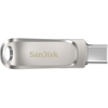 USB OTG 1TB (1000 GB) Sandisk SDDDC4 Drive Luxe TypeC 3.1 tốc độ 150MB/s - Vỏ kim loại nguyên khối (Bạc)