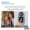 Camera IP Skyworth A50 (Model LC2317) độ phân giải 3K 5MP - LCD cảm ứng 2.4 inch gọi video hai chiều, cảnh báo cháy