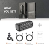 Loa bluetooth cao cấp BUNAGI M99 âm bass siêu căng có hỗ trợ AUX và rãnh tay - thời lượng 10h liên tục (đen)