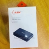 Đầu đọc thẻ nhớ đa năng SSK SCRM630 USB 3.0 - đọc thẻ TF/SD/CF (Đen)