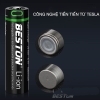 Vỉ 1 pin sạc Beston 21700 5000mAh (18500mWh) dòng Lithium-ion hiệu suất cao cổng sạc typec trên thân