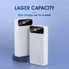 [SALE SỐ LƯỢNG CÓ HẠN] Pin dự phòng Remax RPP-112 dung lượng 30000mAh tích hợp 4 cổng USB ra và 3 cổng sạc vào (trắng)