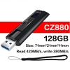 USB 3.2 SanDisk Extreme Pro CZ880 1TB (1000 GB) SDCZ880-1T00-G46 đọc 420MB/s ghi 380MB/s (Đen)