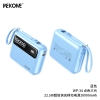 Pin dự phòng WEKOME WP-34 10000mAh USB QC 3.0 22.5W, TypeC PD 20W, Kèm 2 cáp sạc