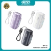 [CHỨNG NHẬN 3C / CCC] Pin Dự Phòng mini Remax WP-117 10000mAh 2 cổng TypeC PD 22.5W, Kèm cáp ngắn C to C