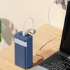 Pin dự phòng sạc nhanh Remax RPP-321 dung lượng 50000mAh đèn pin chiếu sáng - hỗ trợ QC 22.5 và PD 20W (màu ngẫu nhiên)