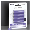 Combo 4 Pin Sạc AA 1.5V Li-ion Beston 2AN-75 2800mWh / 1850mAh (Tím)