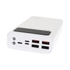 [SALE SỐ LƯỢNG CÓ HẠN] Pin dự phòng Remax RPP-112 dung lượng 30000mAh tích hợp 4 cổng USB ra và 3 cổng sạc vào (trắng)