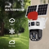 Camera dùng sim 4G kèm tấm pin đơn năng lượng Vstarcam BG71TR (IP-QD3-III-W4G-7W) - 2 màn hình phân giải 2K